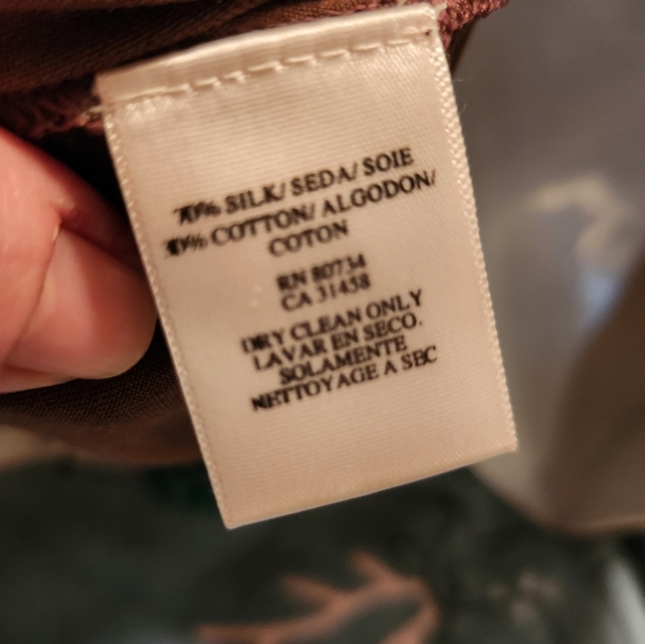 BCBGMAXAZRIA Wooden Beaded Silk Top - Picture 6 of 12